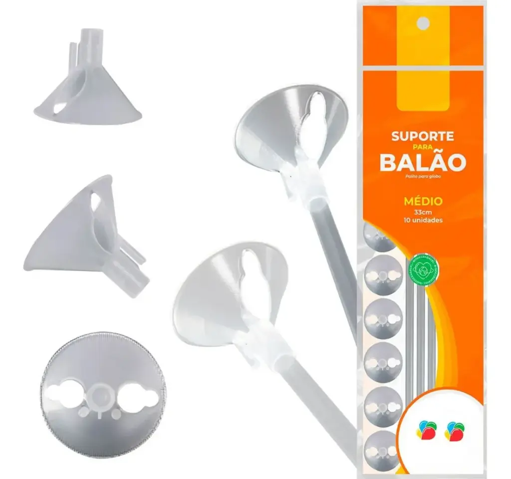 Suporte Vareta Para Balão Bexiga 33cm Avulso