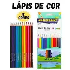 Lapis de Cor 12 Cores Masterprint