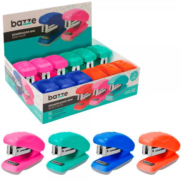 GRAMPEADOR MINI 26/6 BAZZE 7CM SORTIDO 18FLS
