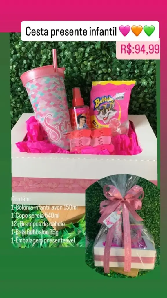 Cesta Presente Infantil – Ref. 010