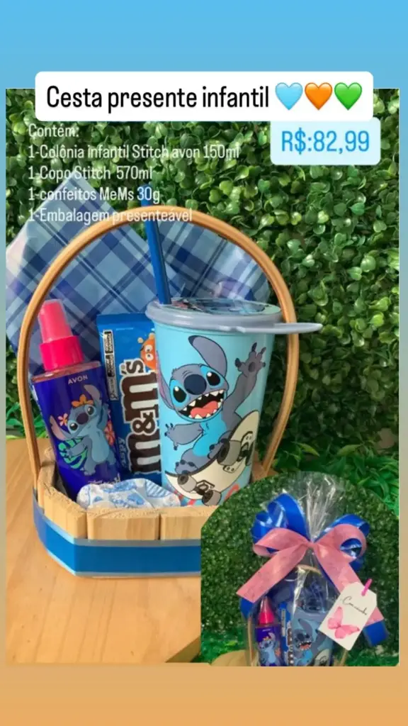 Cesta Presente Infantil – Ref. 059