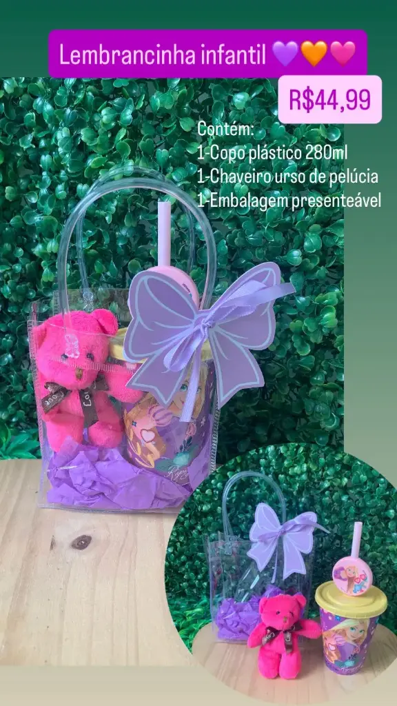 Cesta Presente Infantil – Ref. 064