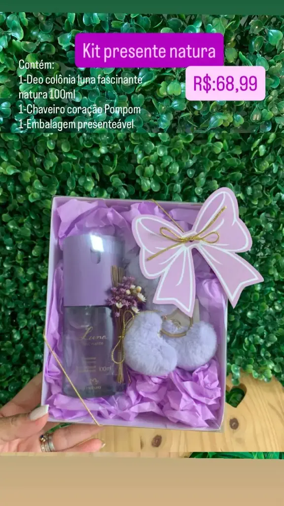 Cesta Presente Feminina – Ref. 01595