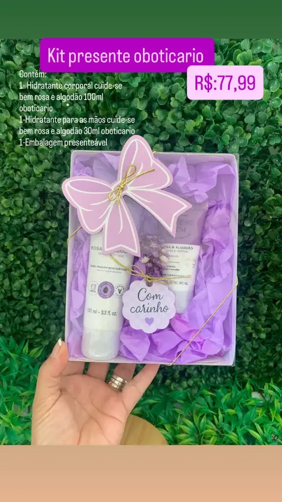 Cesta Presente Feminina – Ref. 0063