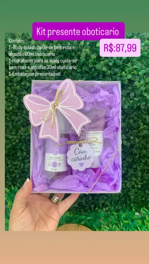 Cesta Presente Feminina – Ref. 0069