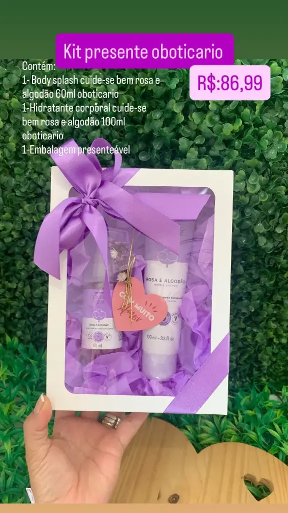 Cesta Presente Feminina – Ref. 0050