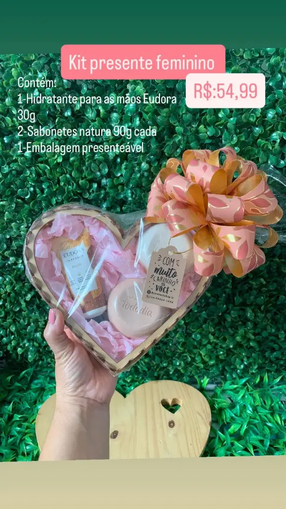 Cesta Presente Feminina – Ref. 038