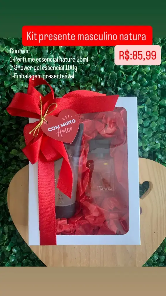 Cesta Presente Masculino – Ref. 01556