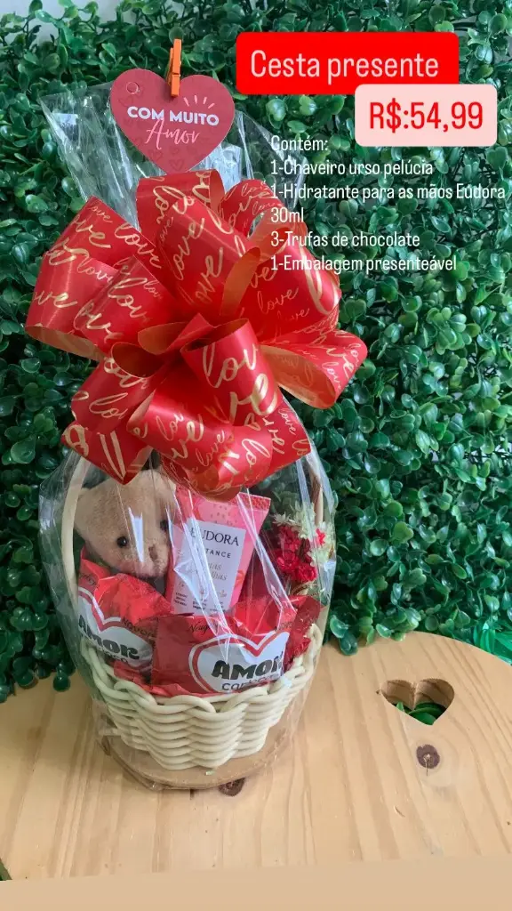 Cesta Presente Feminina – Ref. 0106