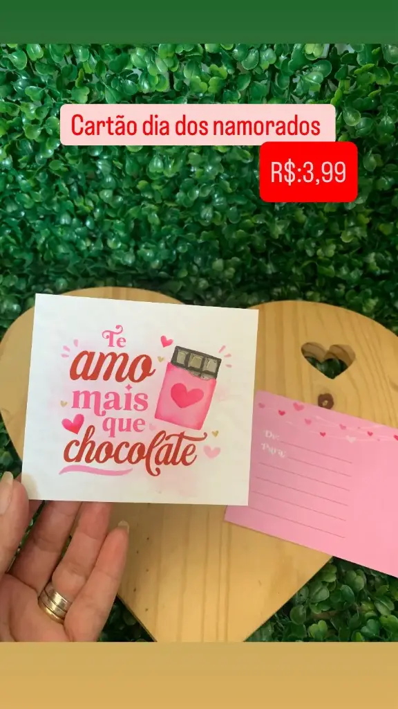 Cartão dia dos Namorados