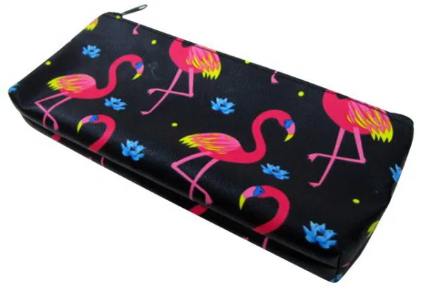 ESTOJO VINI 1ZÍPER RETANGULAR FLAMINGO DX-420-700E