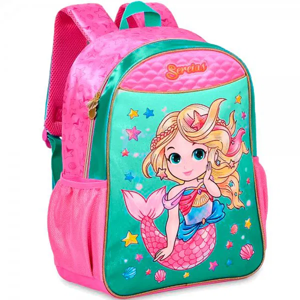 MOCHILA CLIO KIDS FEMININA SEREIAS SR24554J COSTA