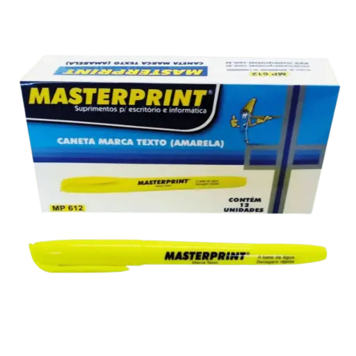 Caneta Marca Texto Master Print