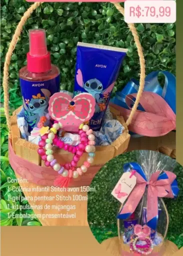 [056] Cesta Presente Infantil – Ref. 056