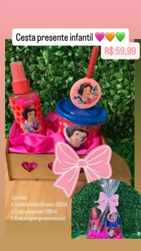 [005] Cesta Presente Infantil – Ref. 005