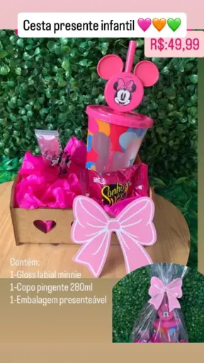 [041] Cesta Presente Infantil – Ref. 041