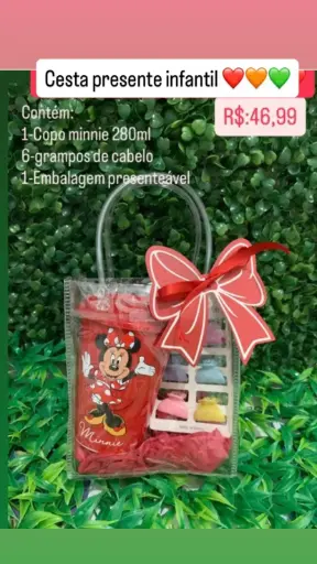 [053] Cesta Presente Infantil – Ref. 053