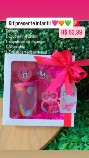 [022] Cesta Presente Infantil – Ref. 022