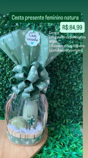 [0113] Cesta Presente Feminina – Ref. 0113