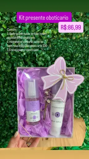 [01594] Cesta Presente Feminina – Ref. 01594