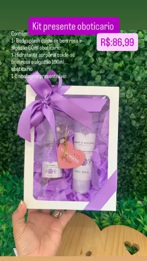 [0050] Cesta Presente Feminina – Ref. 0050