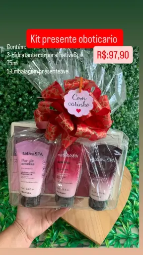 [001234] Cesta Presente Feminina – Ref. 001234