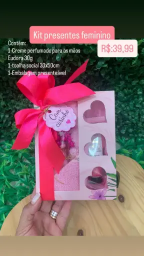 [0115] Cesta Presente Feminina – Ref. 0115