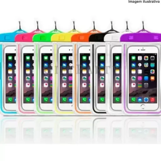 CAPA PROVA D'AGUA P/CELULAR Capinha