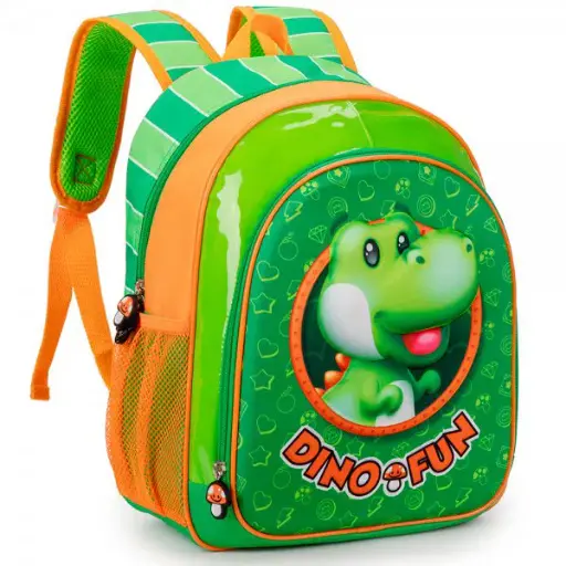 MOCHILA NOVA RIO KIDS MASCULINA DINO FUN IN2449-MP COSTA