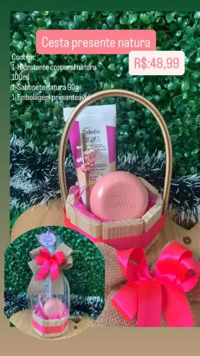 Cesta Presente Feminina – Ref. 01577