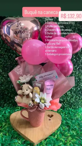 Cesta Presente Feminina Sob Encomenda – Ref. 05209