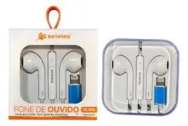 Fones Peining Pei Ep06 Branco IOS Iphoine